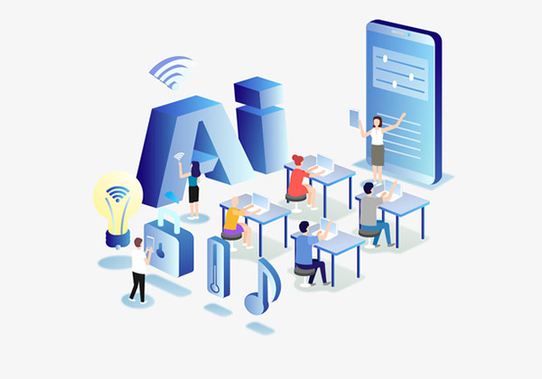 5DAI人工智能矢量插畫 驅(qū)動(dòng)人工智能雙創(chuàng)服務(wù)平臺(tái)的藝術(shù)與科技融合